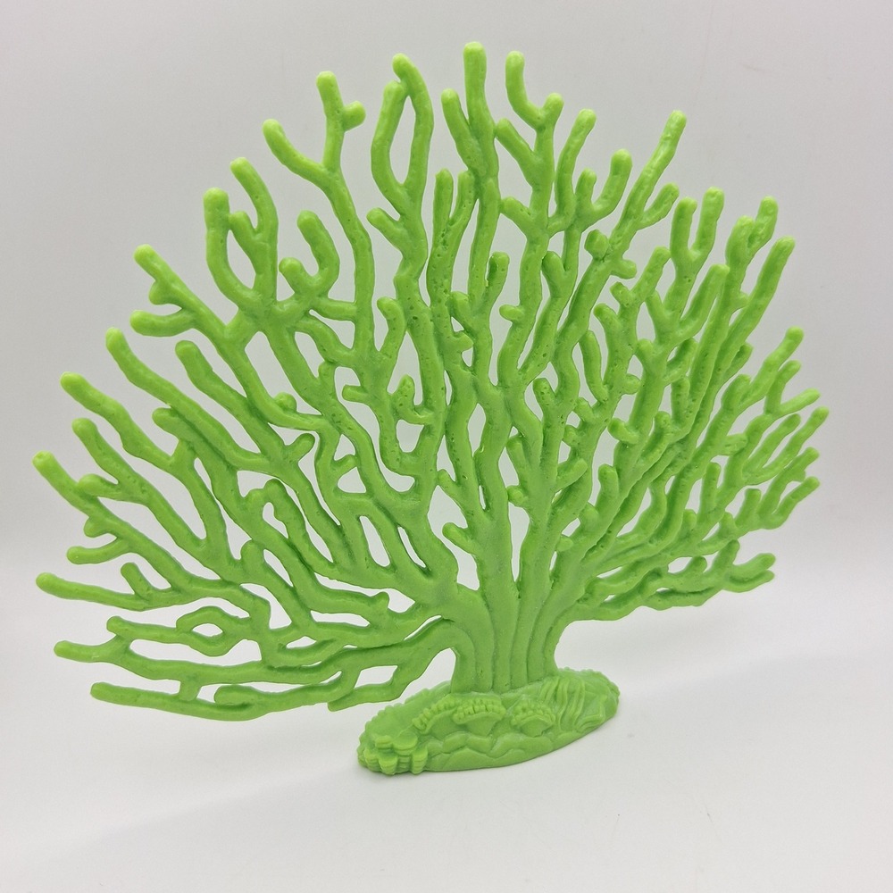 Artificial‎ Plastic Green Coral Aquarium Plant Fish Tank Ornament Decoration
